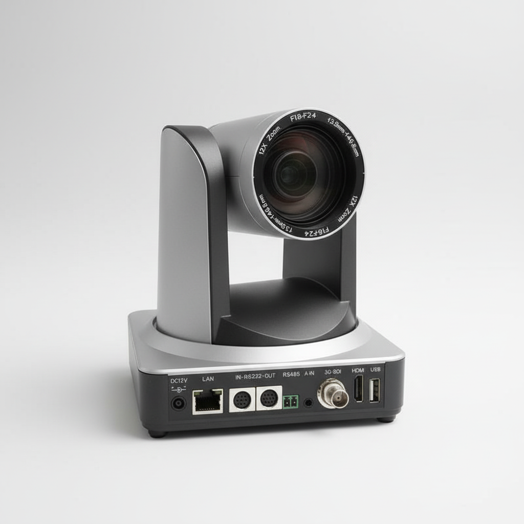 PTZ 1080p camera - 12x zoom, PoE, HDMI/SDI/USB, ONVIF voor videoconferentie