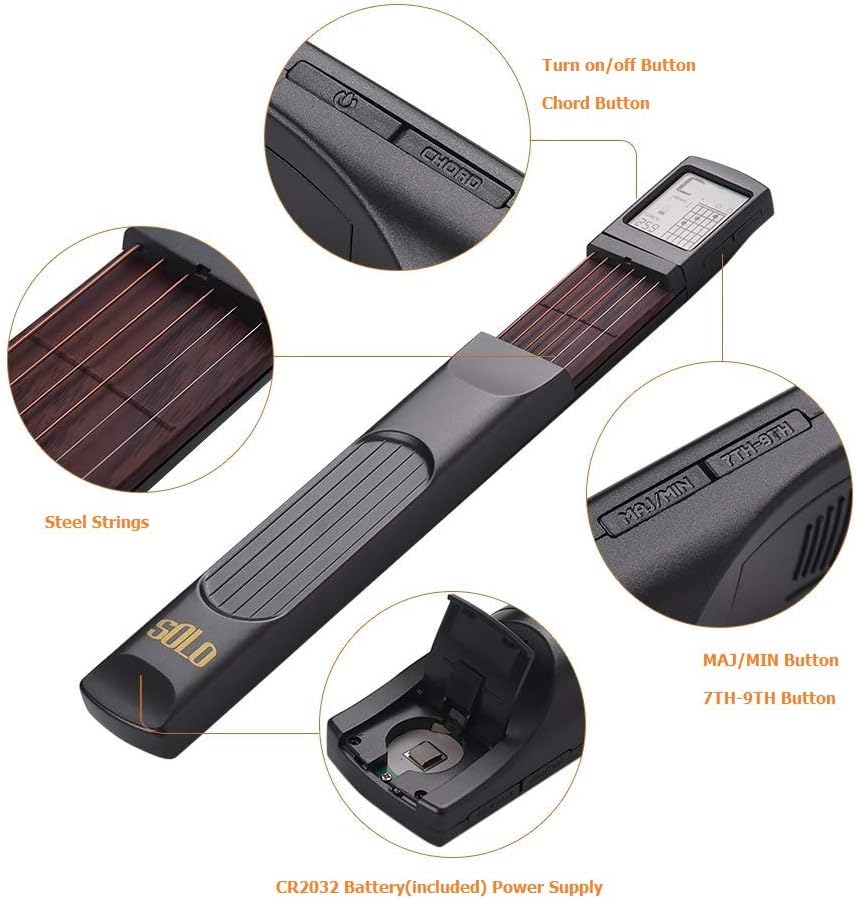 "Accordo™ Compacte Gitaarakkoord Trainer