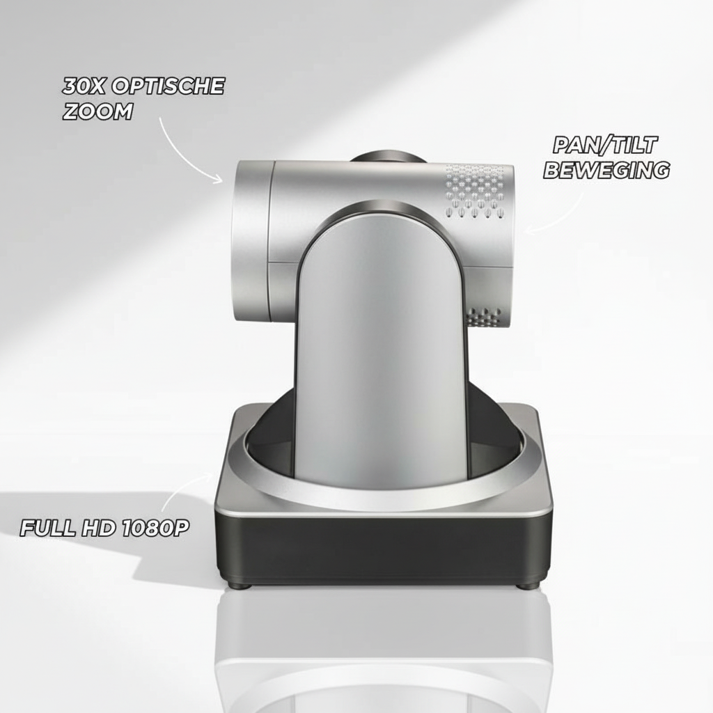 PTZ 1080p camera - 12x zoom, PoE, HDMI/SDI/USB, ONVIF voor videoconferentie