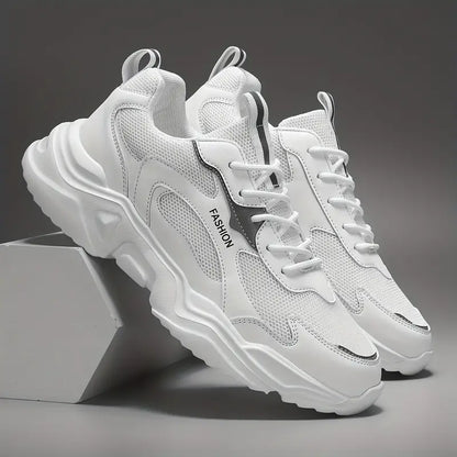 Sneakers - Waterdichte en geïsoleerde winter sneakers, zwart/wit, comfortabel