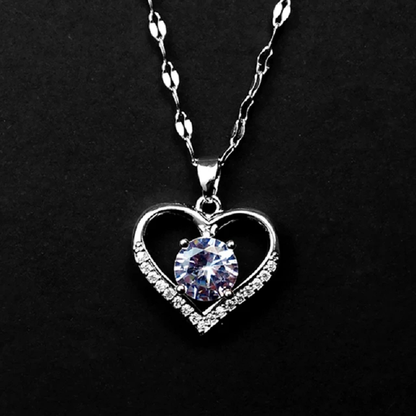 Amore | Halsketting - hartvormig - Set van 2